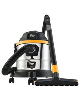 Aspirador De Pó E Água Wap Gtw Inox 15 1700w Barril Com Bocal De Sopro 127v