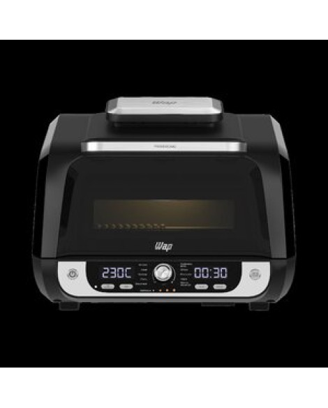 Fritadeira Elétrica Air Fryer Barbecue Painel Digital 12 Em 1 Luz Indicadora Antiaderente 127v Wap