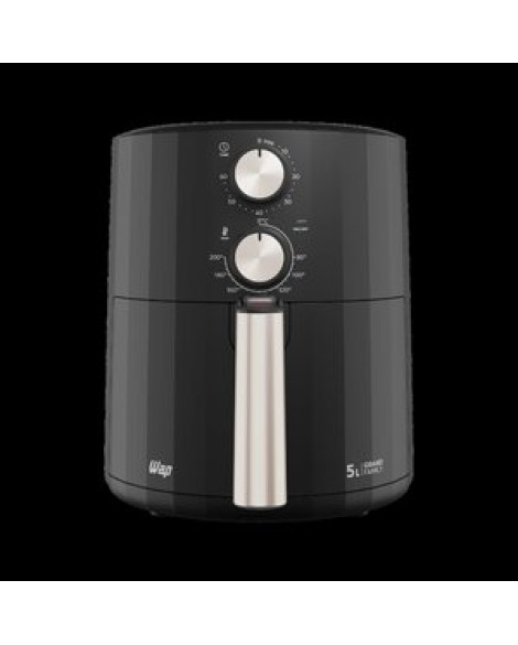 Fritadeira Elétrica Air Fryer Grand Family 5l Cesto Removível E Antiaderente 127v Wap