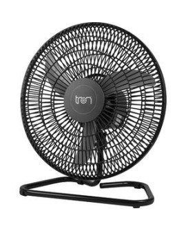 Ventilador De Mesa Oscilante 50 Cm Pp 110v Preto