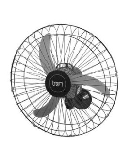 Ventilador De Parede Oscilante 60 Cm 110v Preto